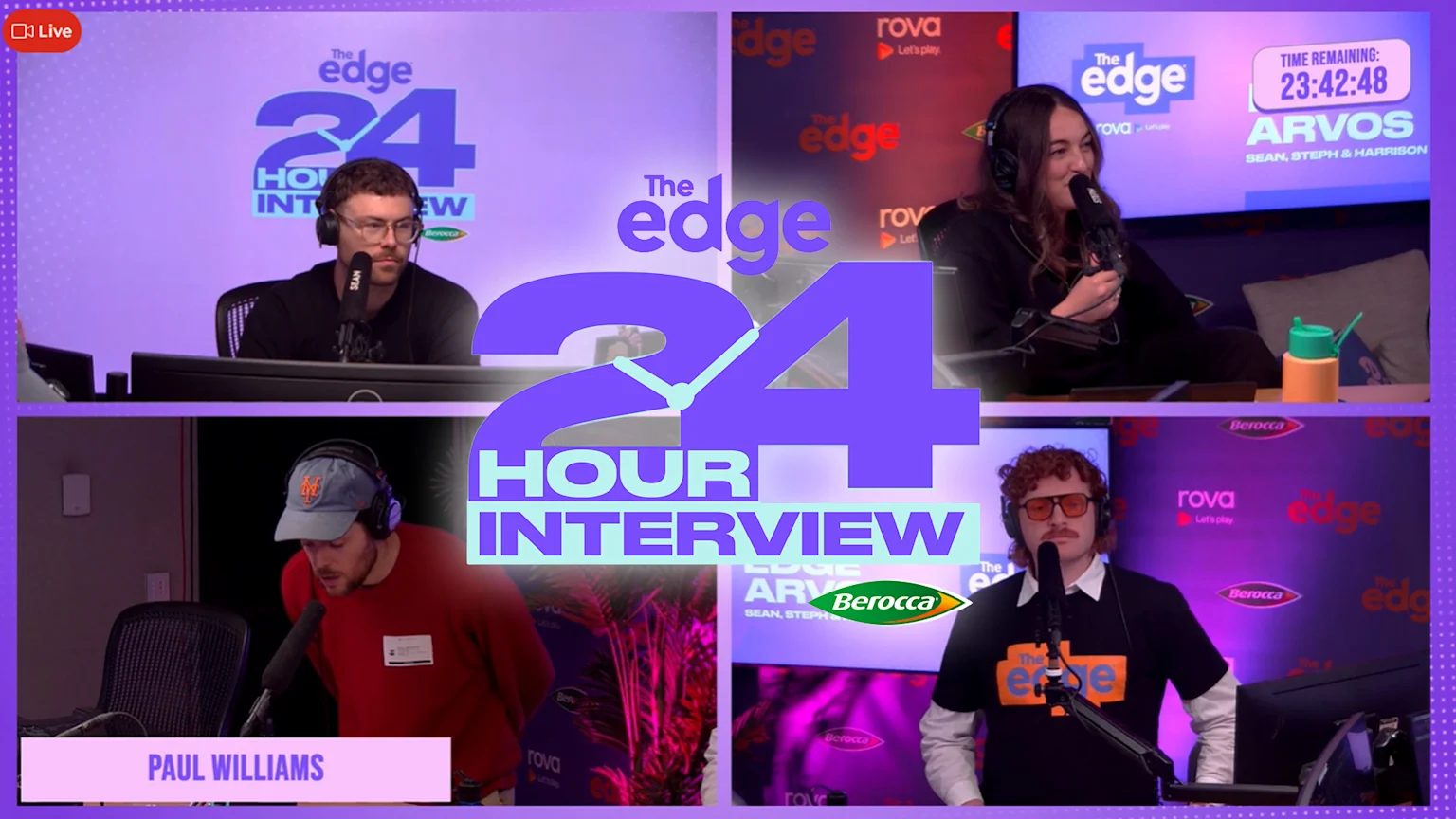LIVE: The Edge Arvos 24 Hour Interview