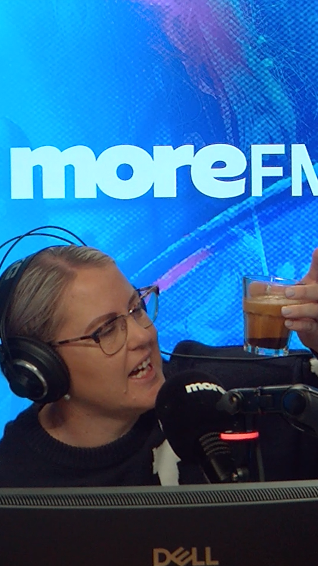 More FM Breakfast Club try L&P latte