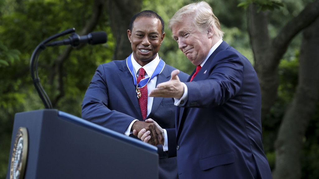 Donald Trump reacts to 'very close friend' Tiger Woods' DUI arrest