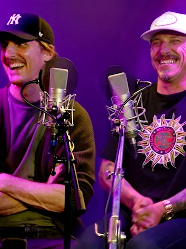 Tim Arnold and Milan Borich from Pluto.