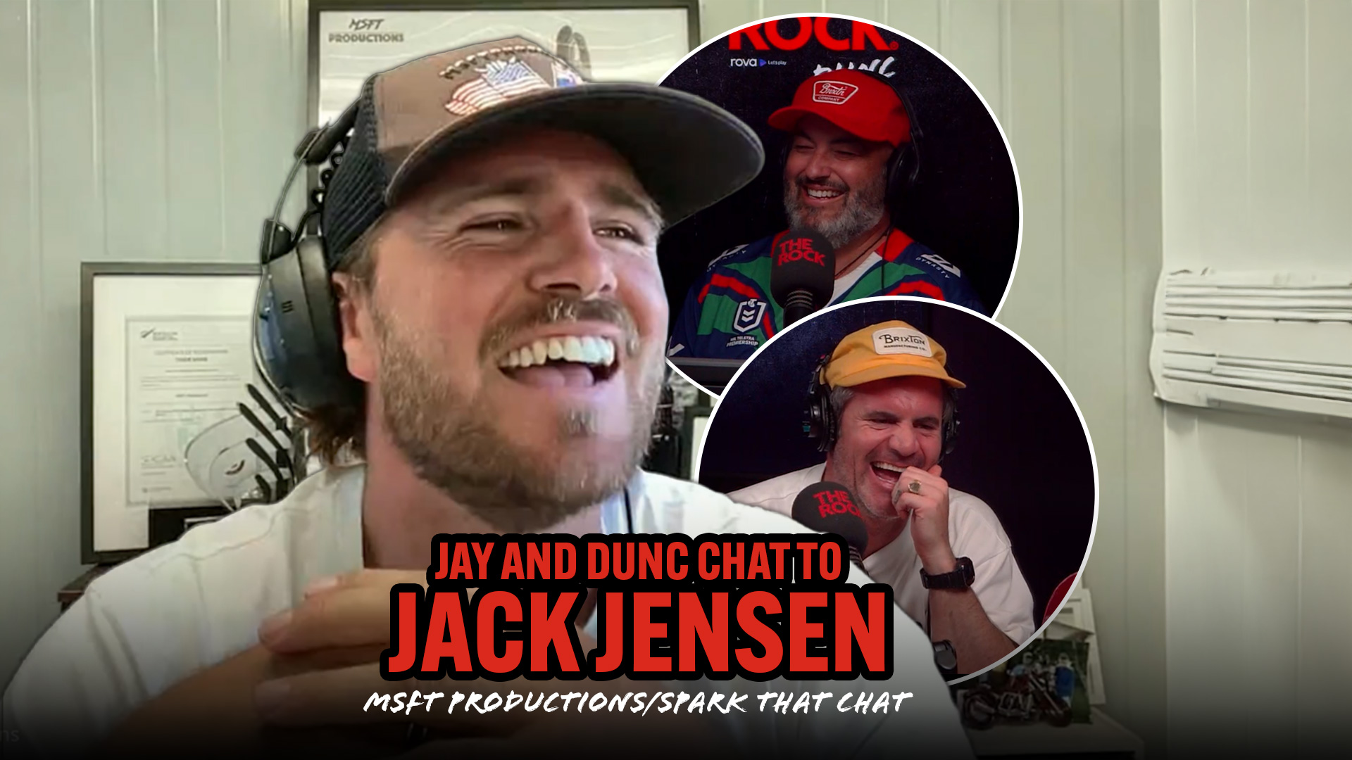 Jay and Dunc chat to Jack Jensen from MSFT Productions and 'Spark that Chat'