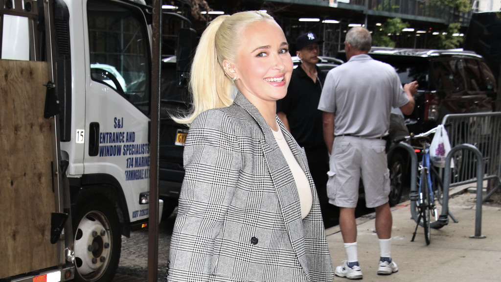 Brian Hickerson seen for first time since Hayden Panettiere's death