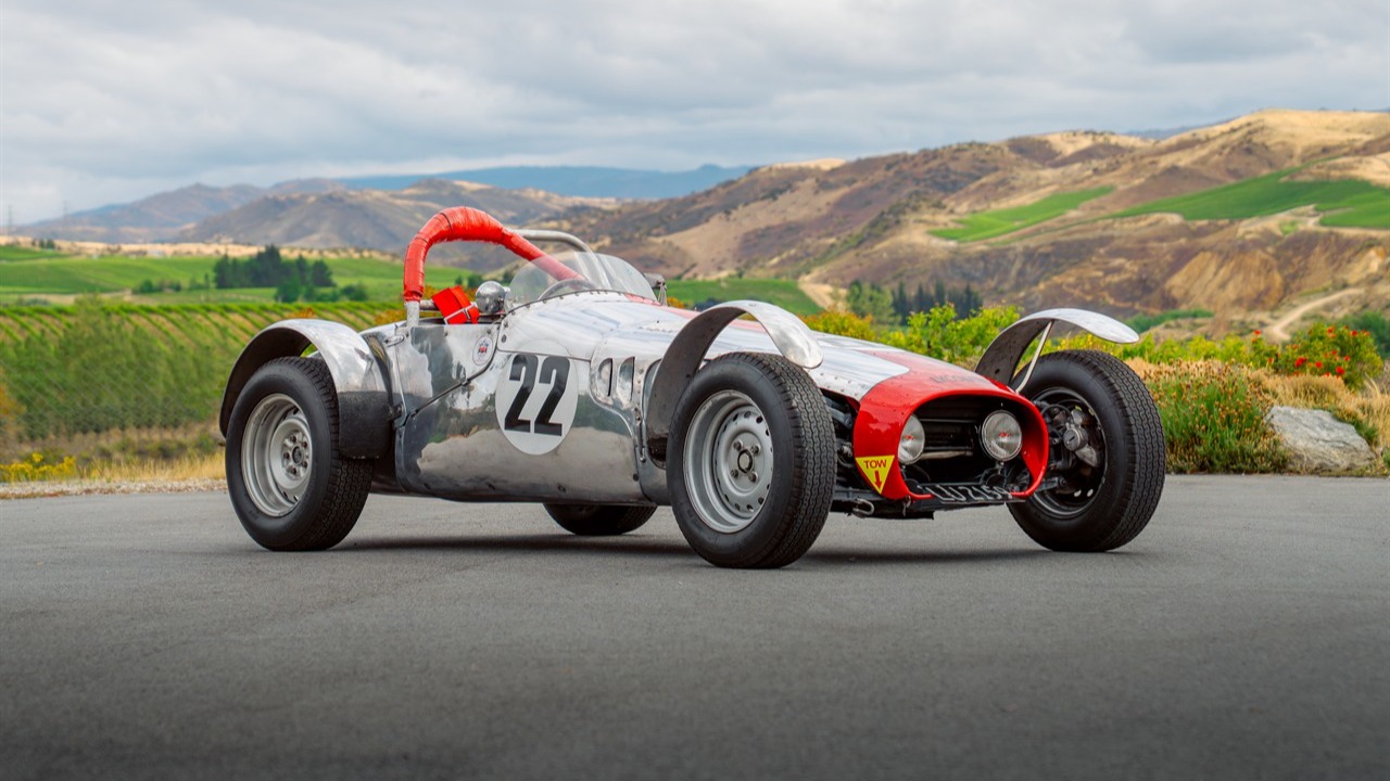 A historic Lycoming Special race car is up for sale in NZ with a hefty price tag
