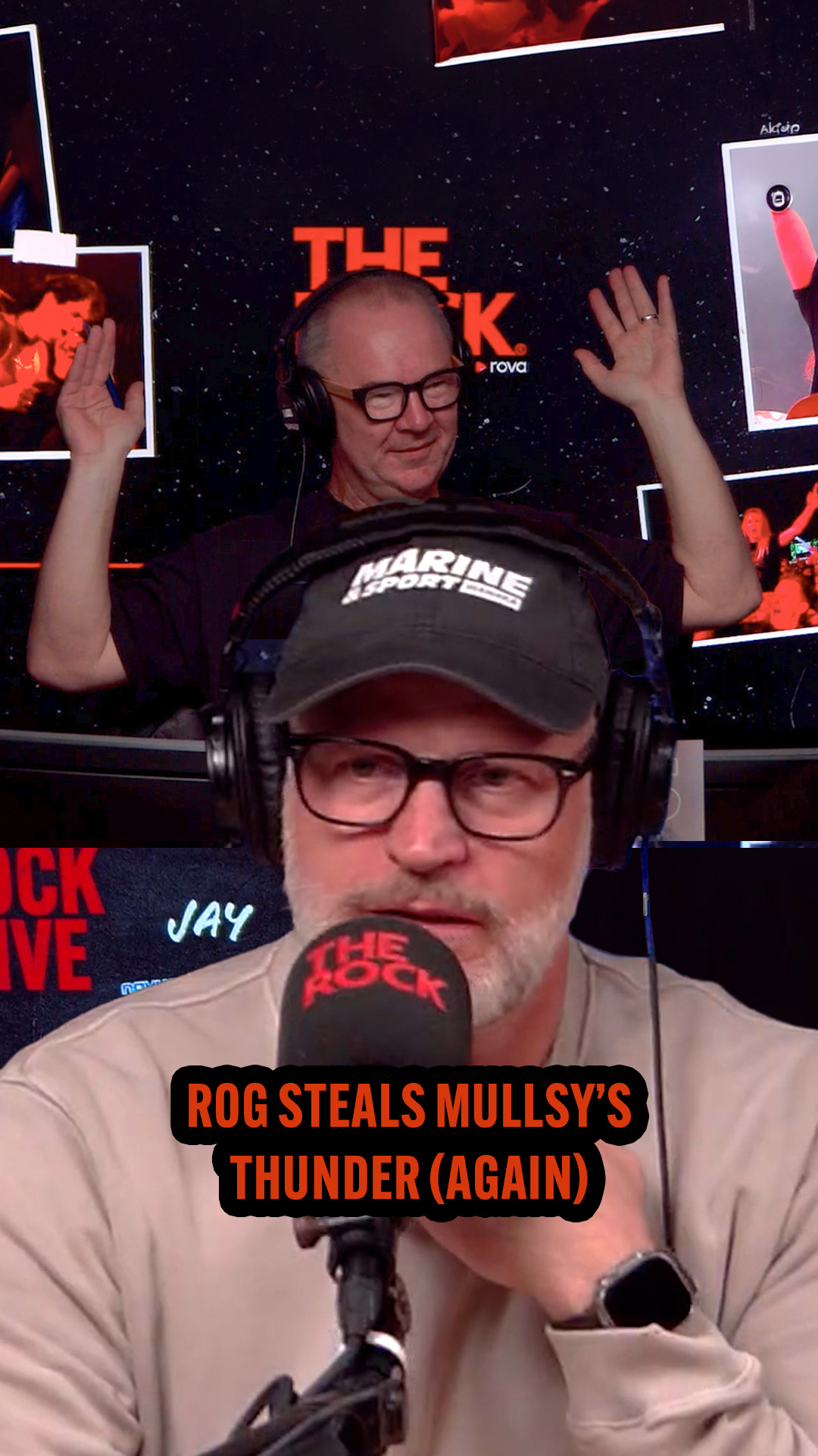 Rog steals Mullsy's thunder