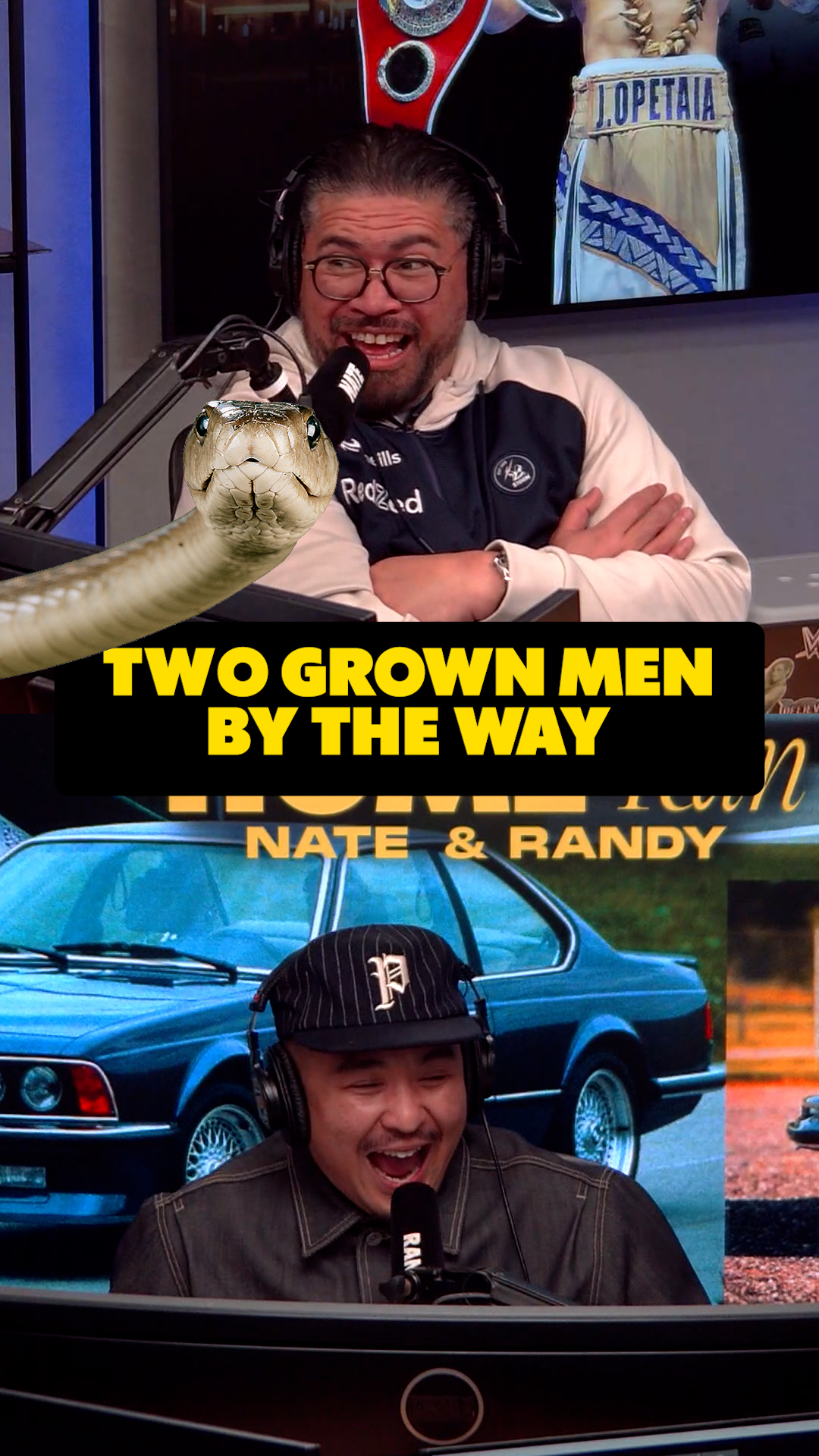 Two Grown Men By the Way