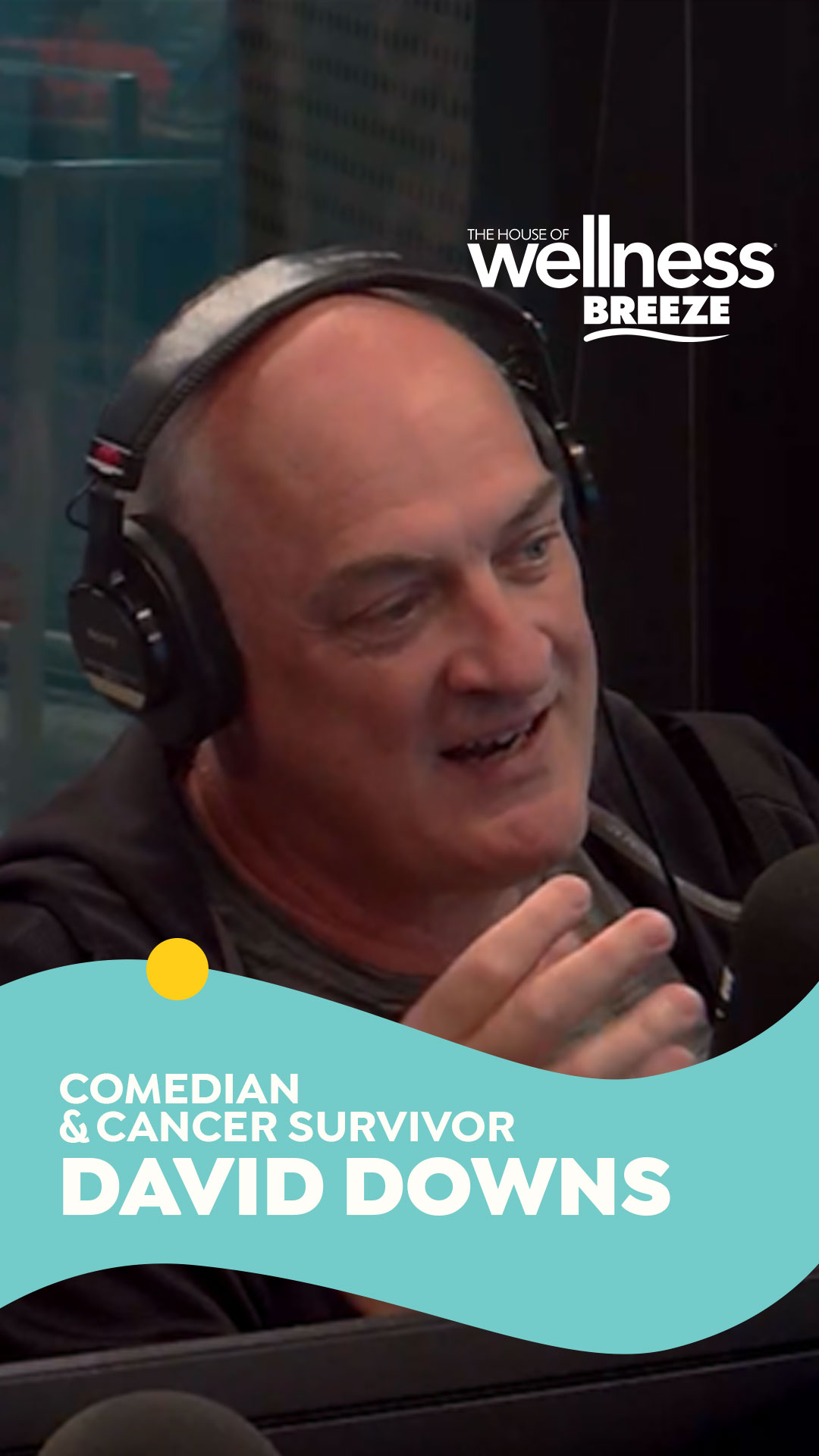 David Downs in The House of Wellness studio