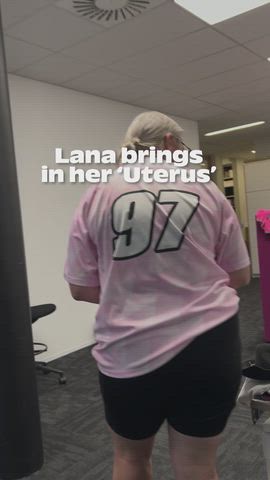 Lana's show and tell went WILD