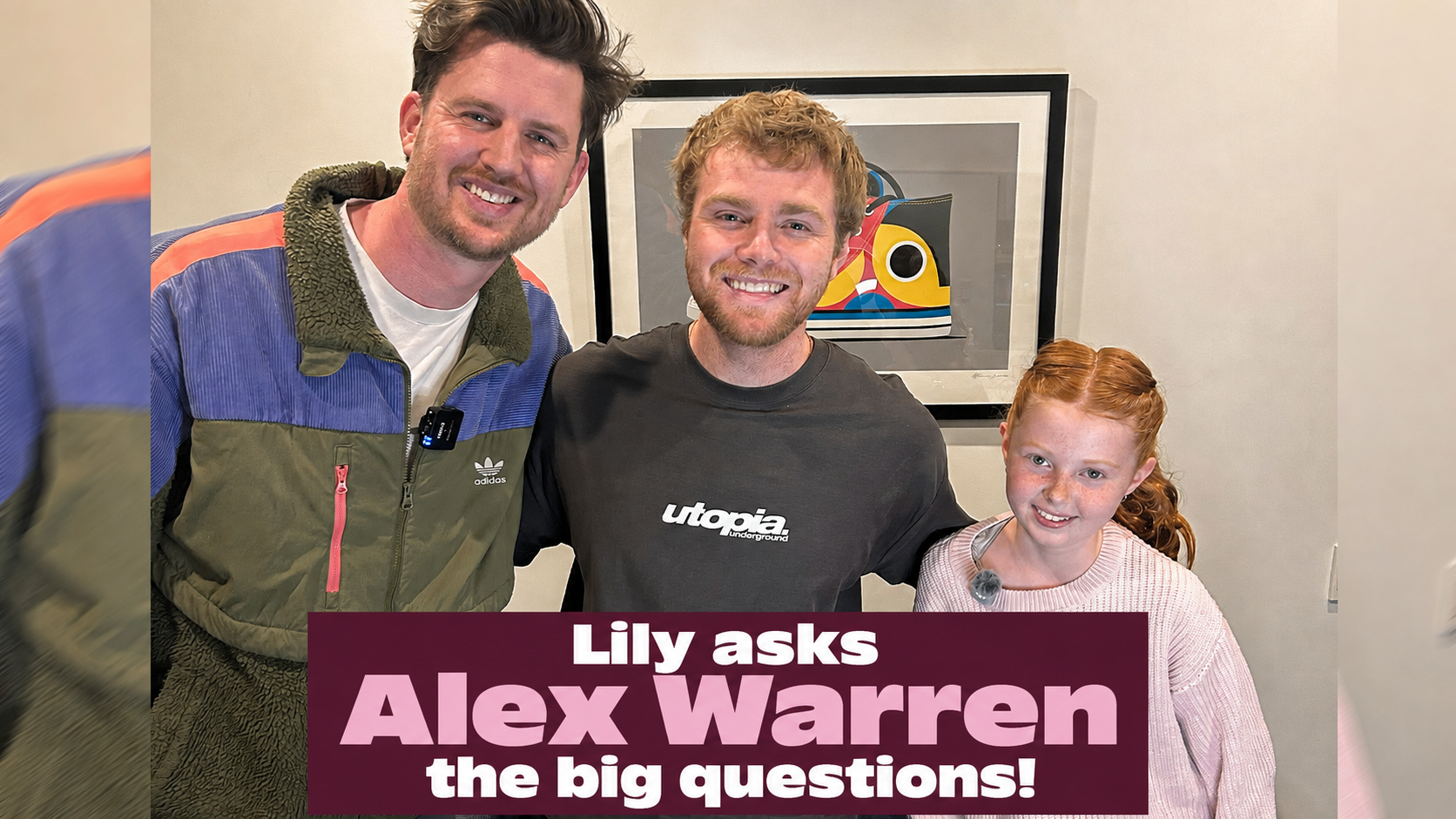 Alex's Warren meet his biggest fan in NZ