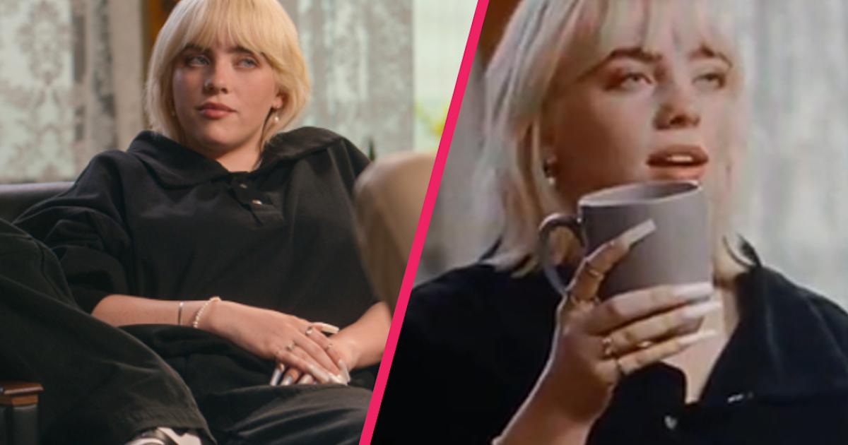 Billie Eilish has tic attack mid-interview and reveals the truth about ...
