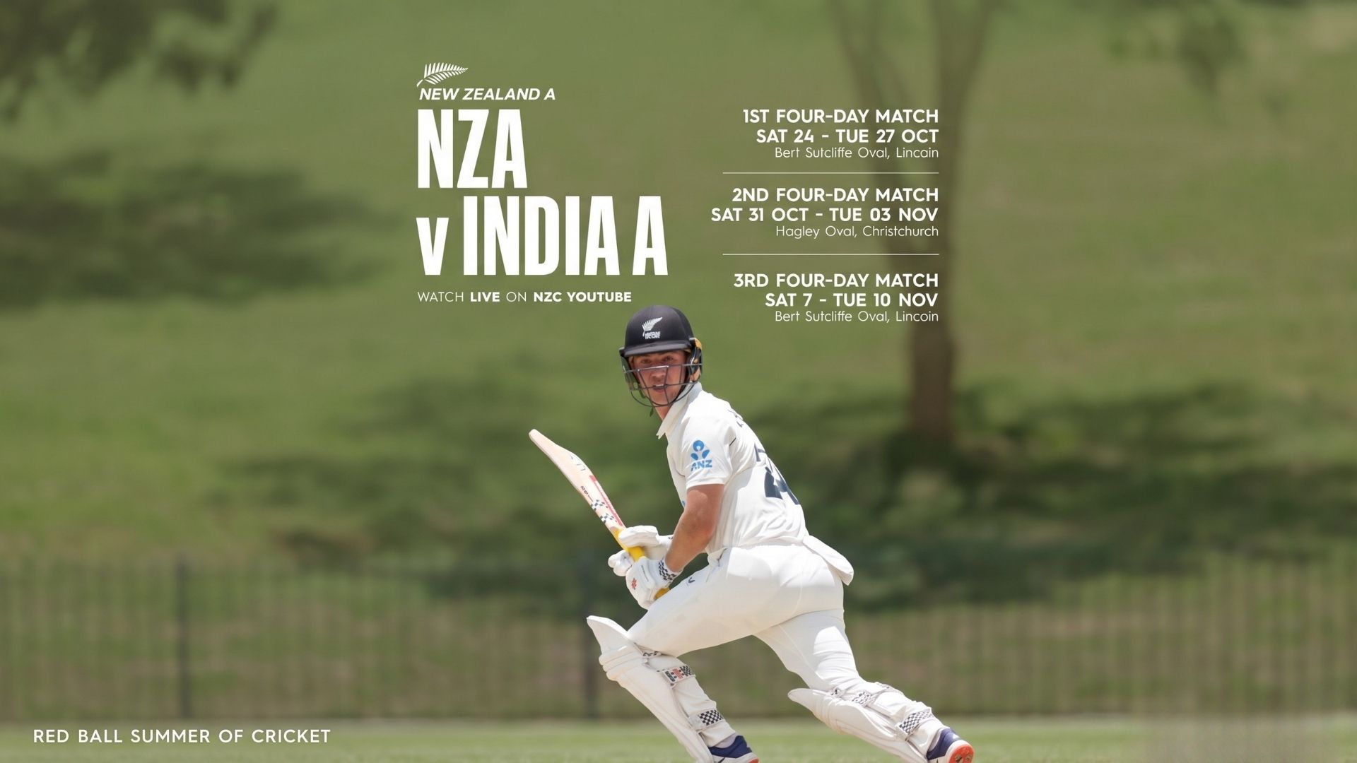 India A To Play Red-Ball Series In Christchurch