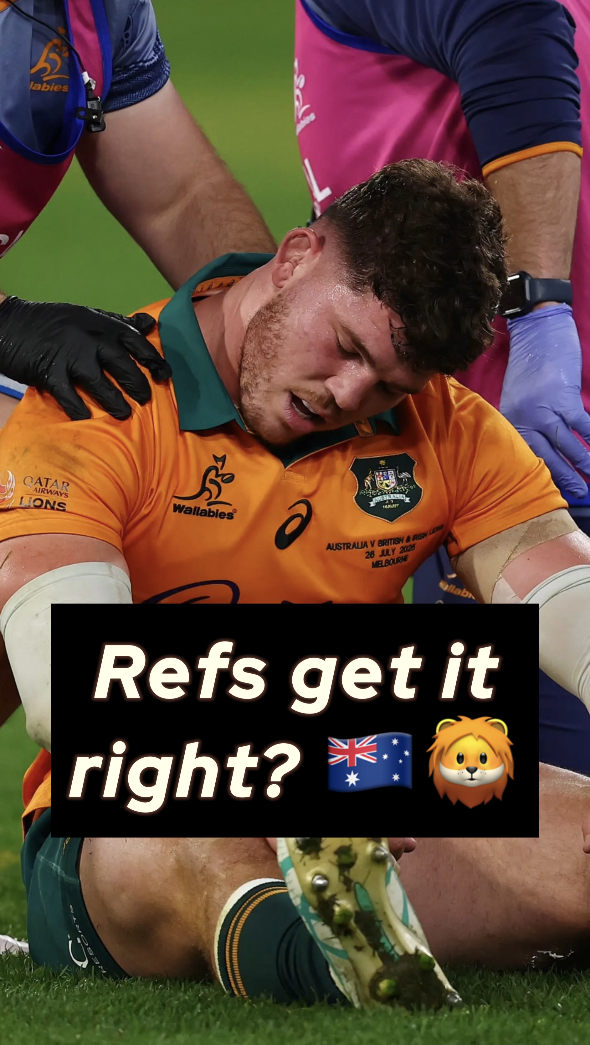 Aussie Penalty or Lions Try?