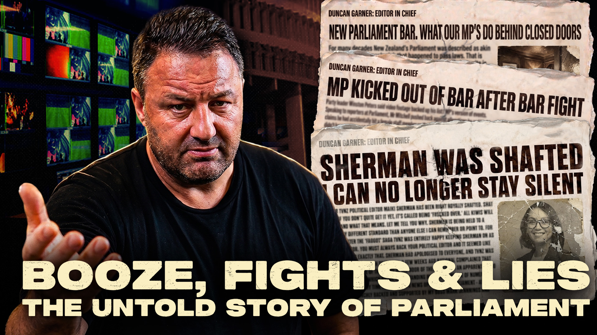 Duncan on the Wildest Days in the Press Gallery and Sherman’s Shafting