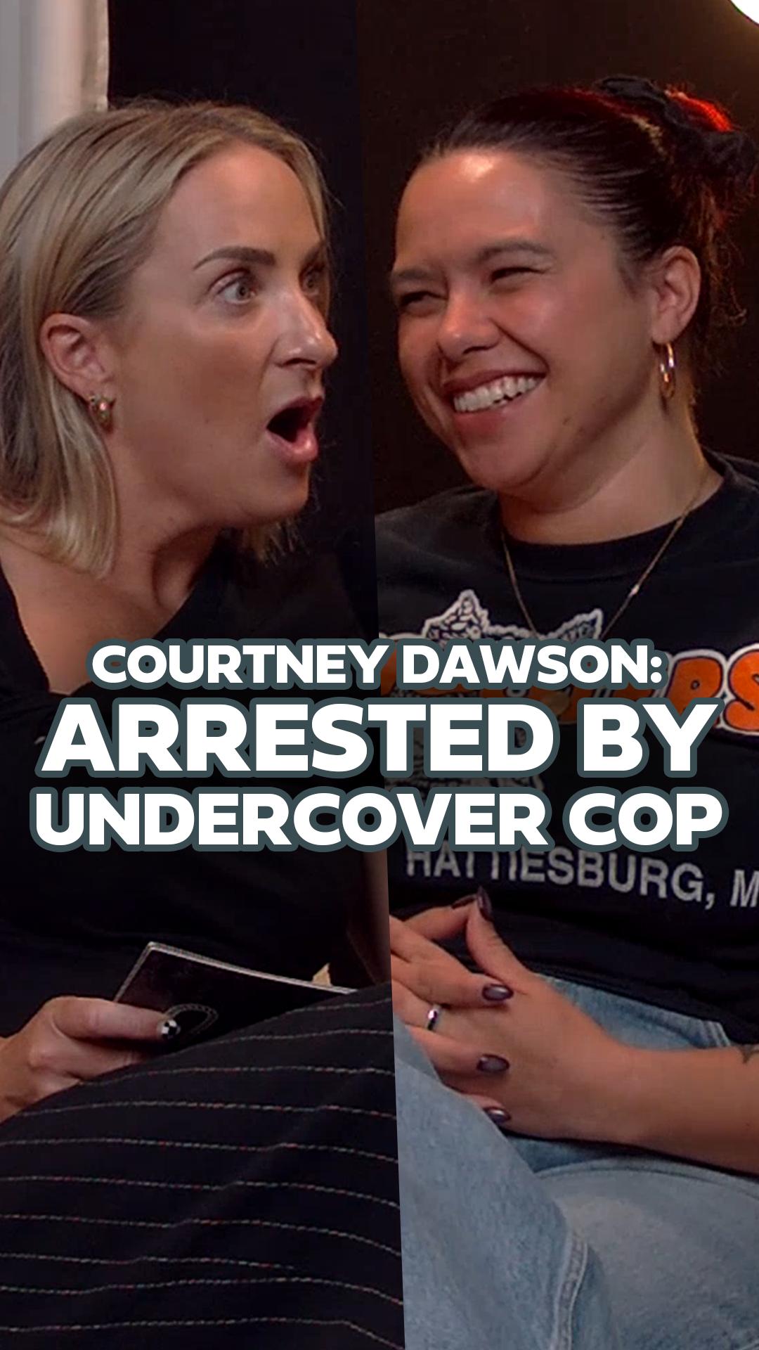 Courtney Dawson on Getting Arrested by an Undercover Cop