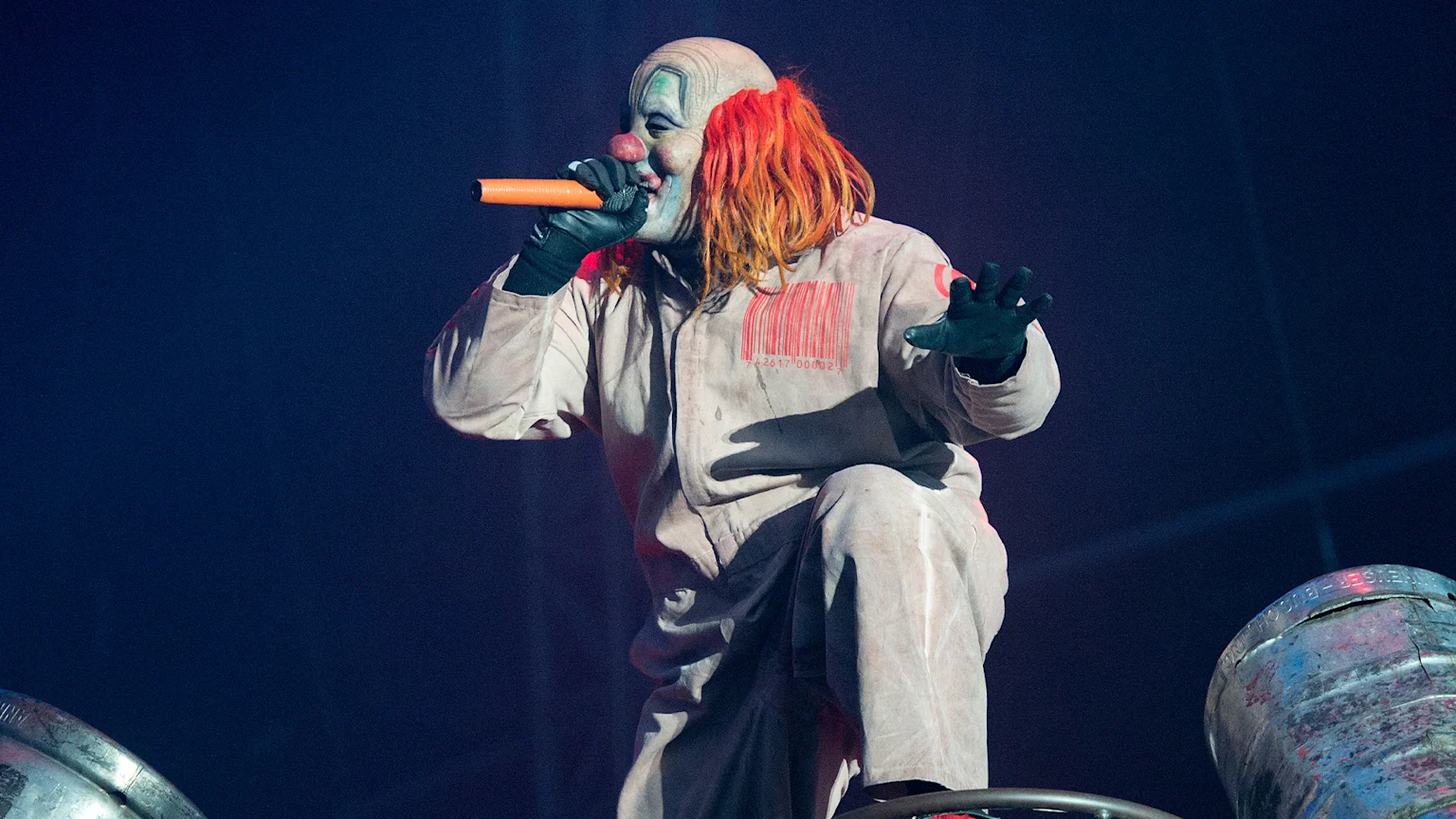 Slipknot's Clown onstage