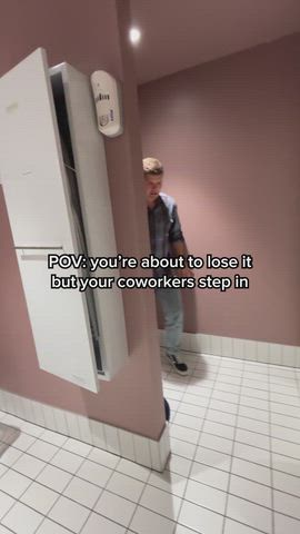 When you get angry but your co-workers step in