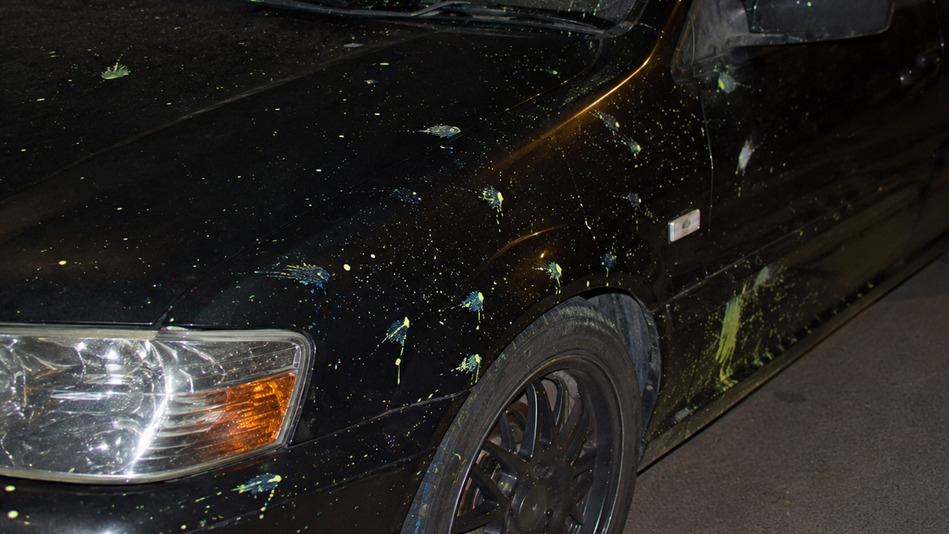 Napier bloke ‘let rip’ with 500 paintballs after boy racers kept family awake