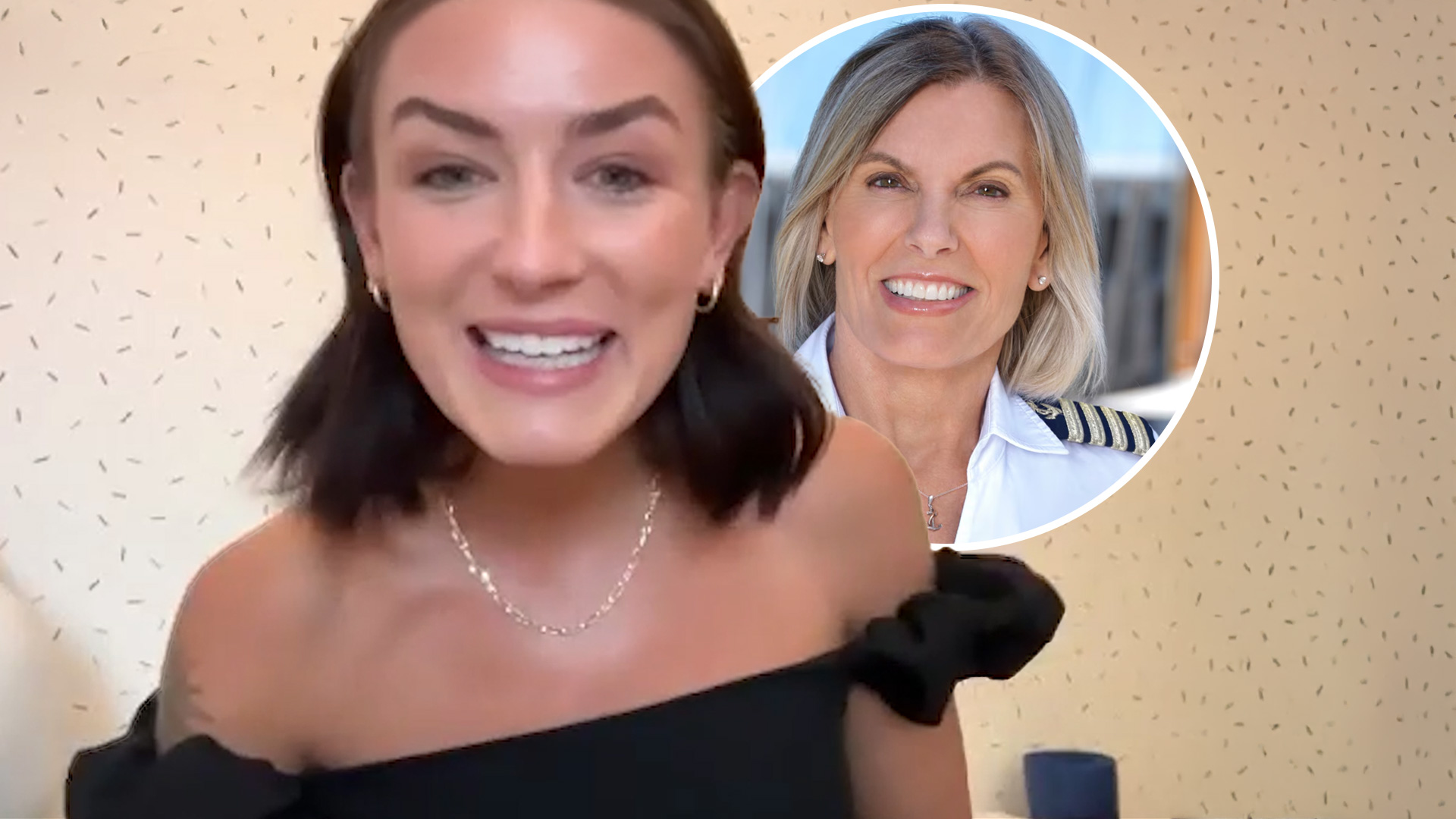 Aesha Scott and Captain Sandy from Below Deck 