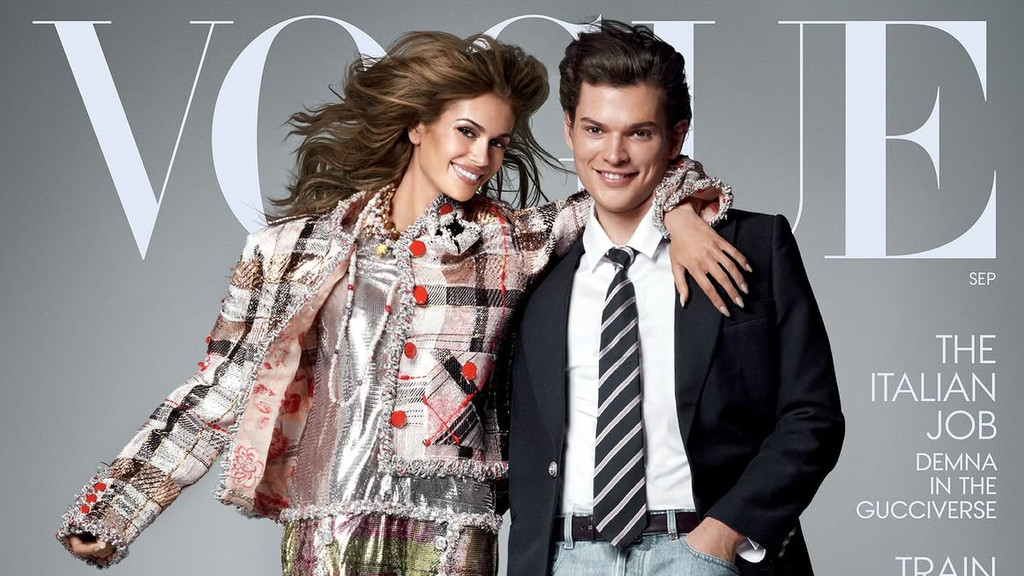 Kaia Gerber and Homer Gere land joint Vogue cover like their parents did