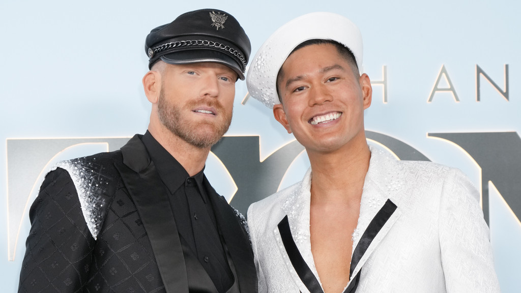 Scott Hoying and husband Mark welcome baby girl