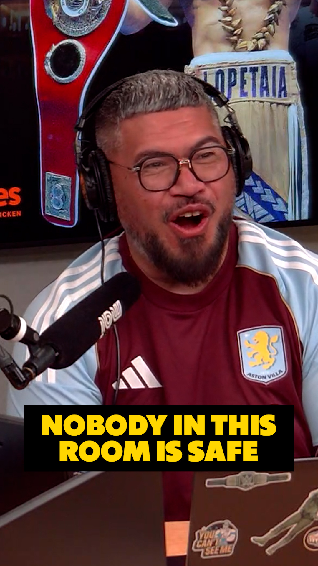 Nobody is safe in this room