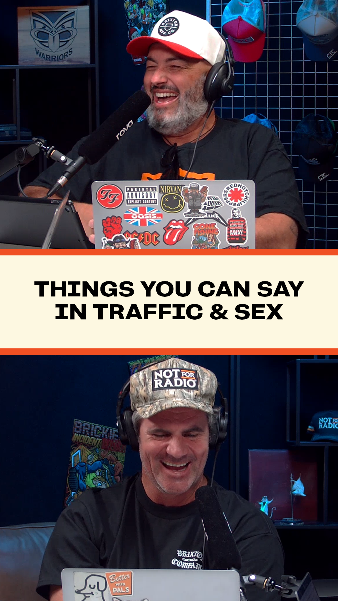 Things you can say in Traffic AND S*x...