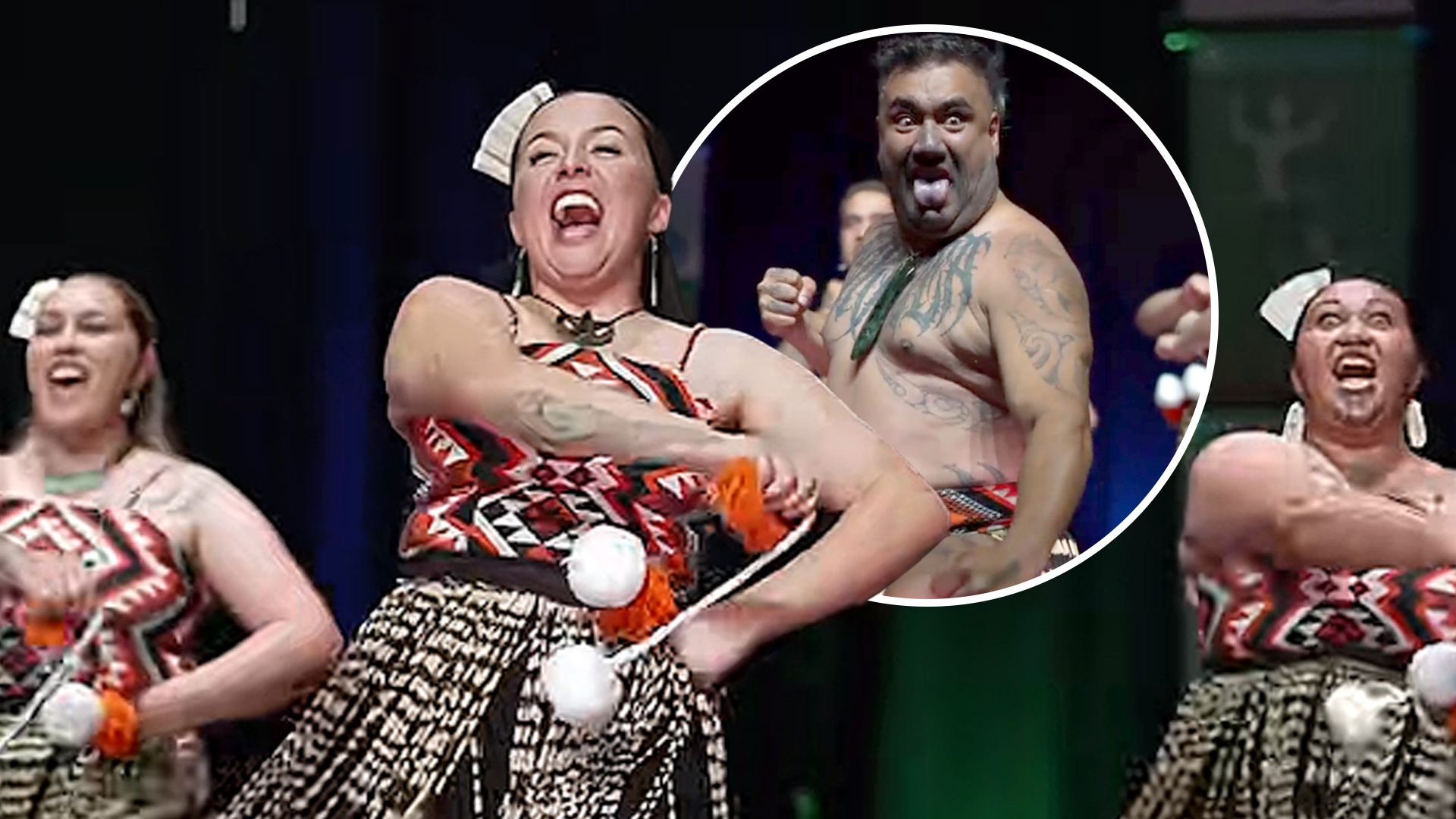 WATCH: Te Ahikaaroa’s mesmerising poi and haka wins Waitaha regional competition