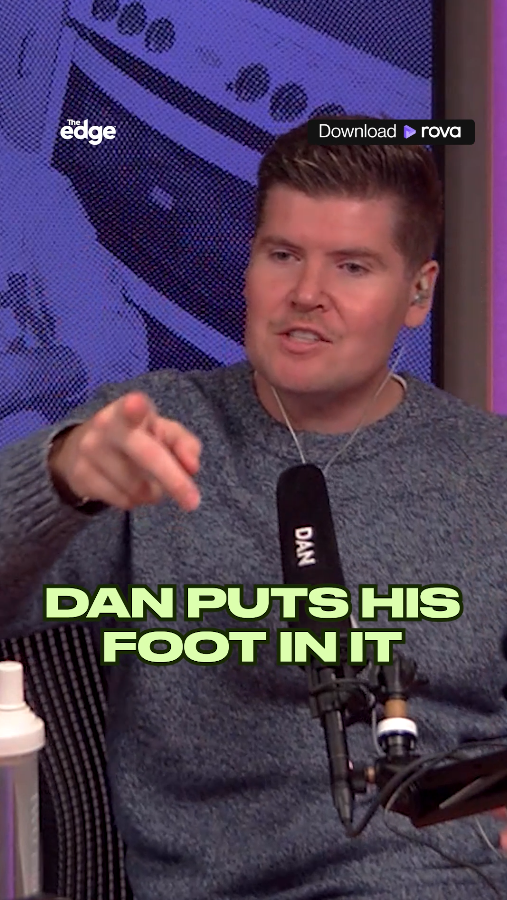 Dan puts his foot in it