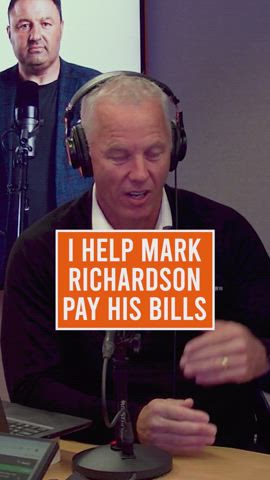 I Help Mark Richardson Pay His Bills