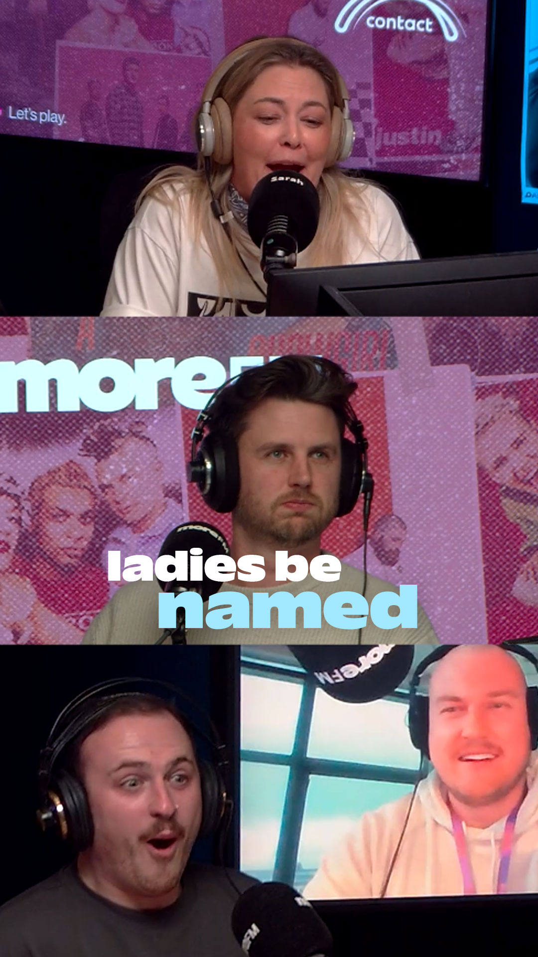 Ladies be named...