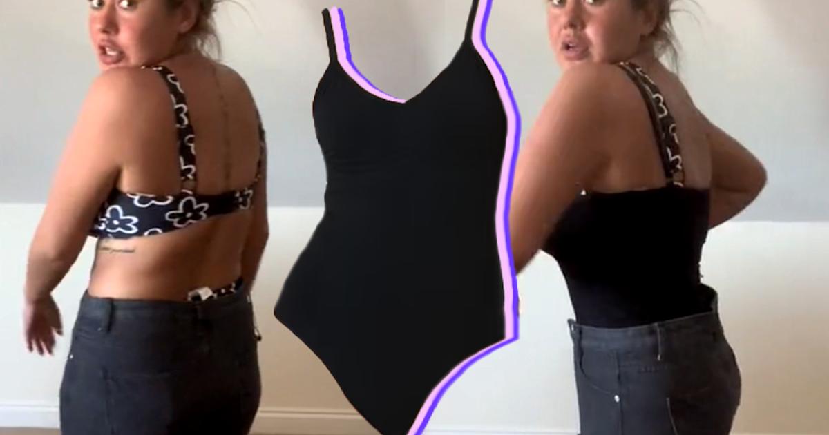 This viral 17 Kmart bodysuit has people going wild over the results so hello SKIMS dupe Articles rova