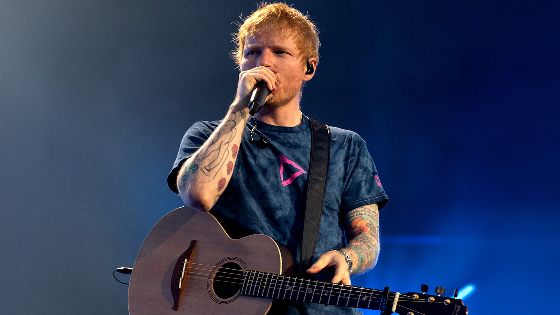 Ed Sheeran poured it all into his first Christchurch gig in 11 years - literally