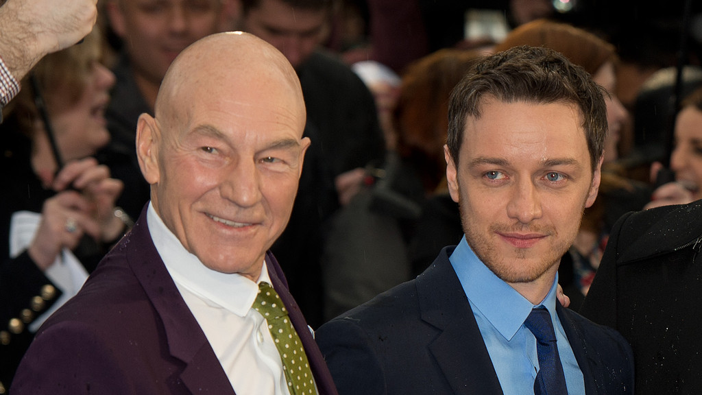 James McAvoy 'counts himself lucky' to have worked with Patrick Stewart