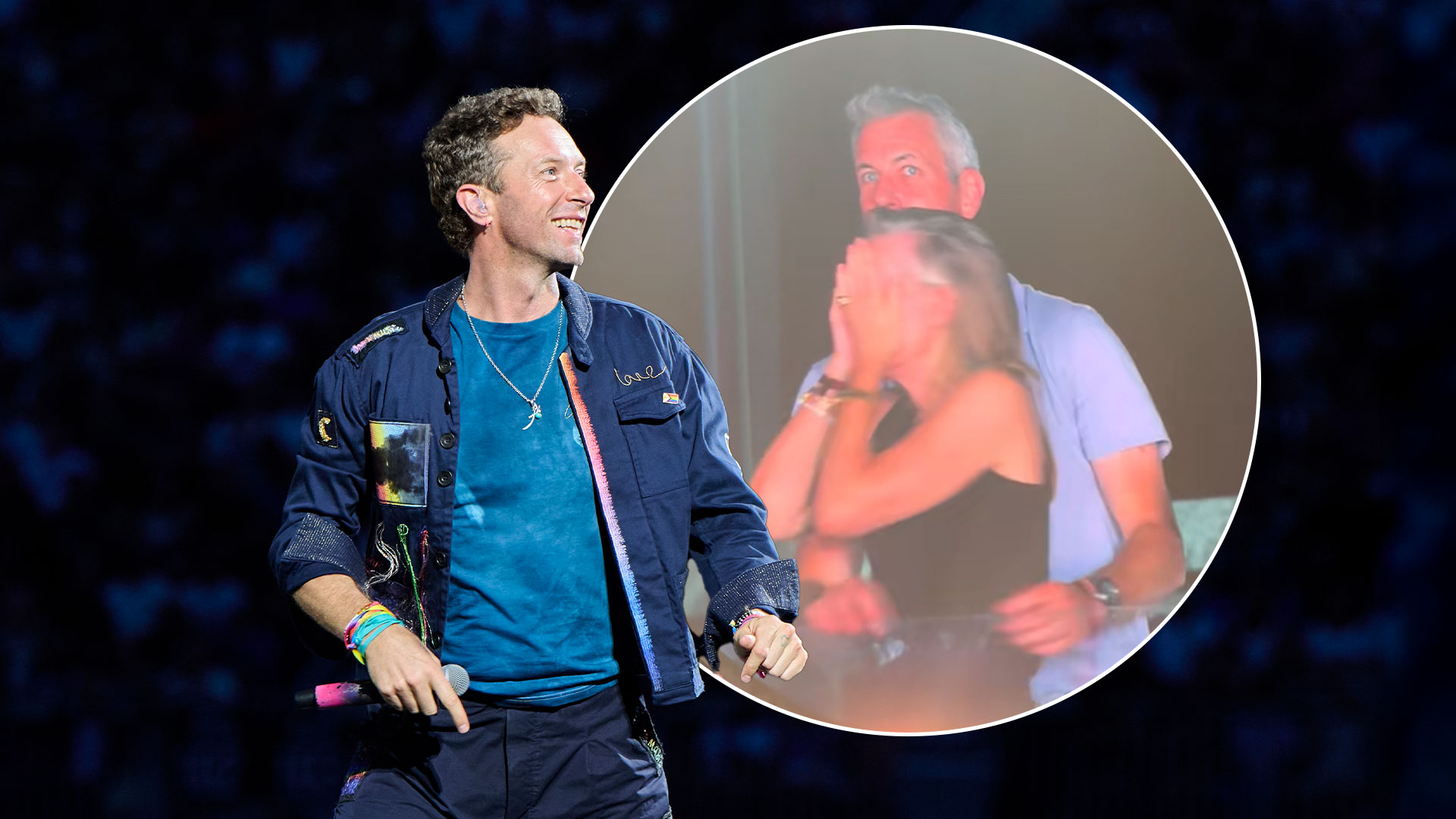 WATCH: Coldplay's Chris Martin exposes mortified AI CEO having affair with HR boss | rova