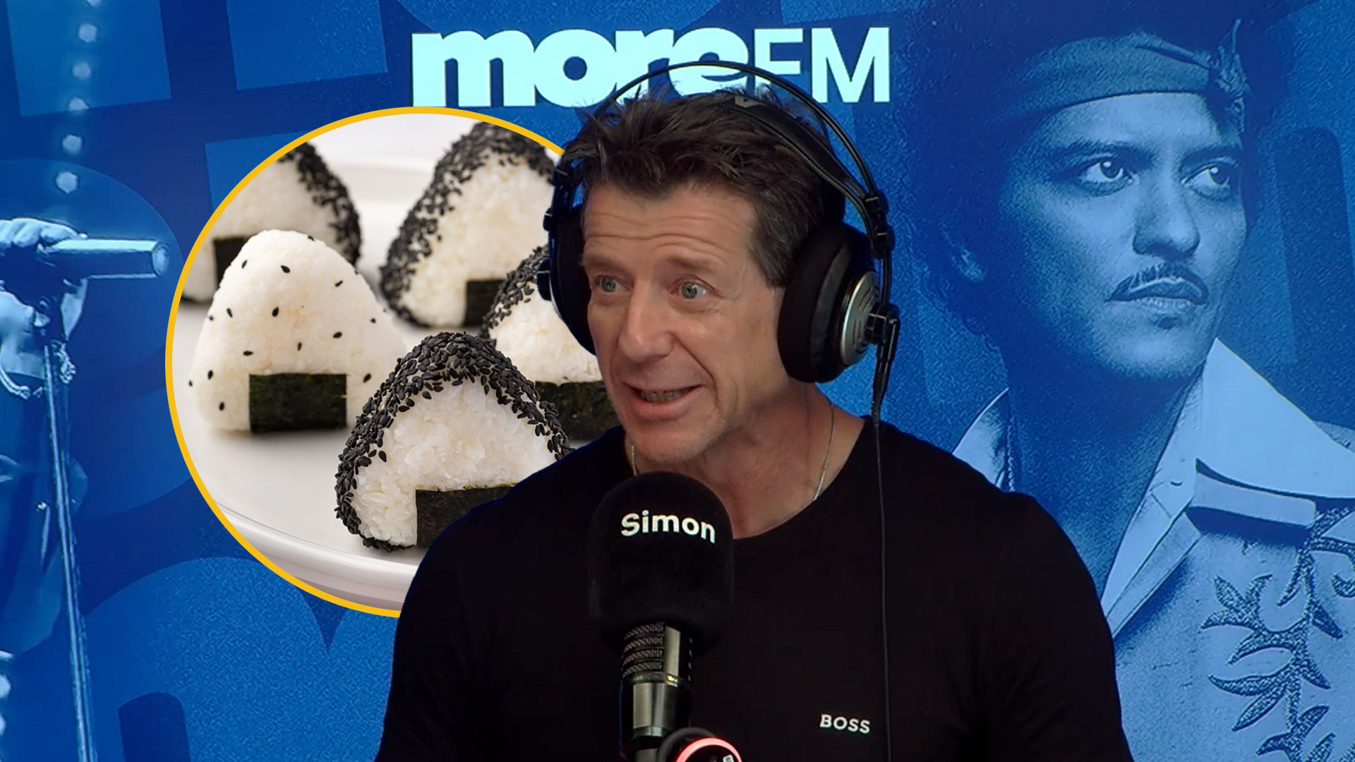 Simon gets talked out of day-old sushi for his road trip