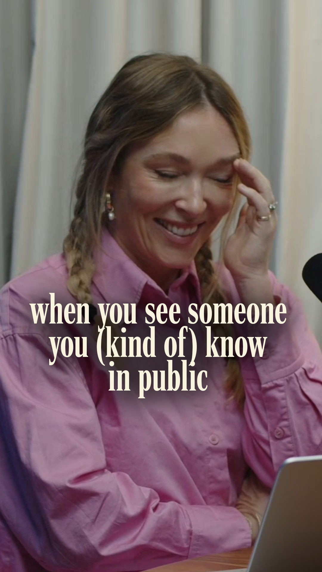 You see someone you vaguely know in public… what do you do?