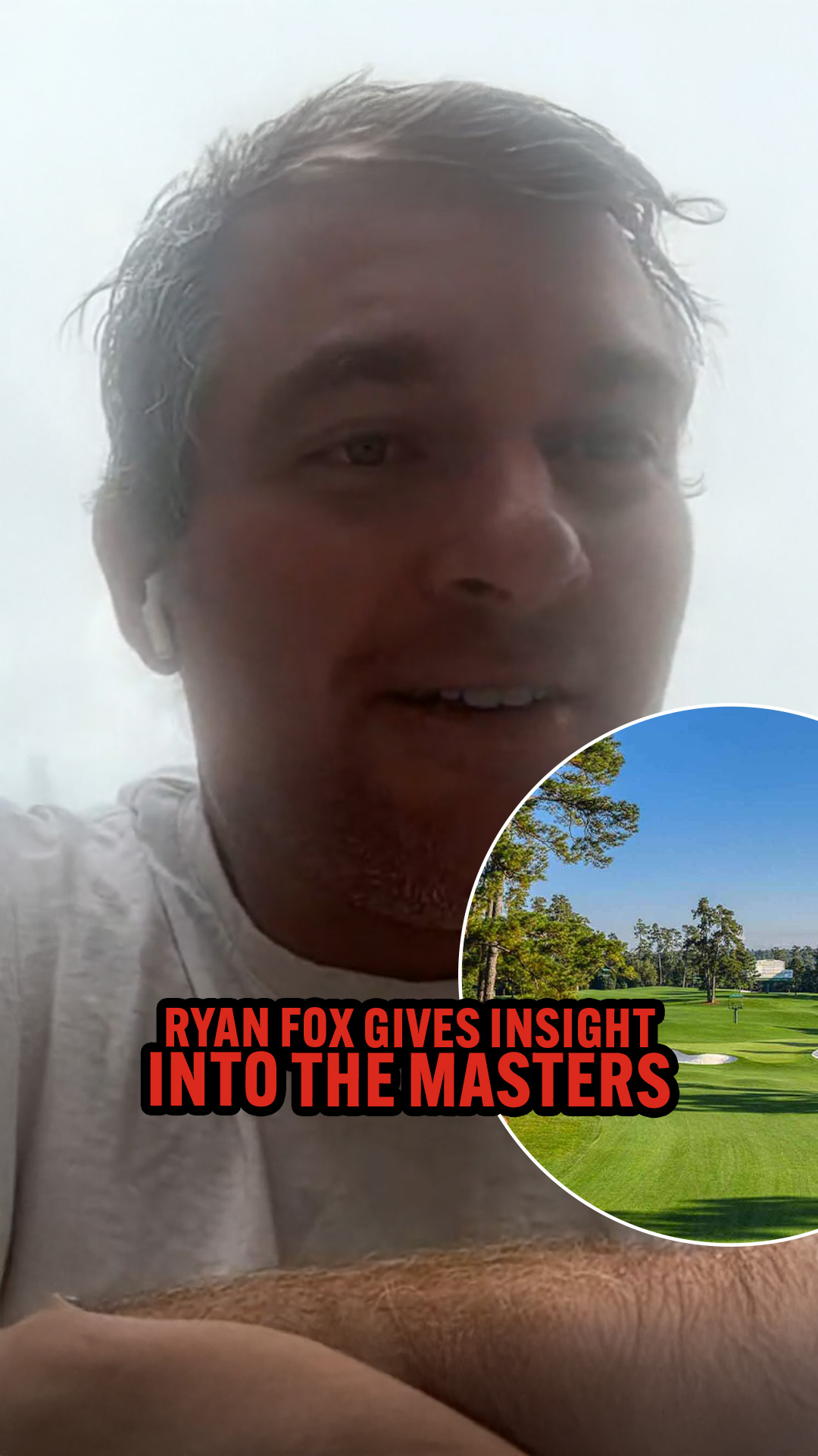 Ryan Fox gives us insight into the Masters
