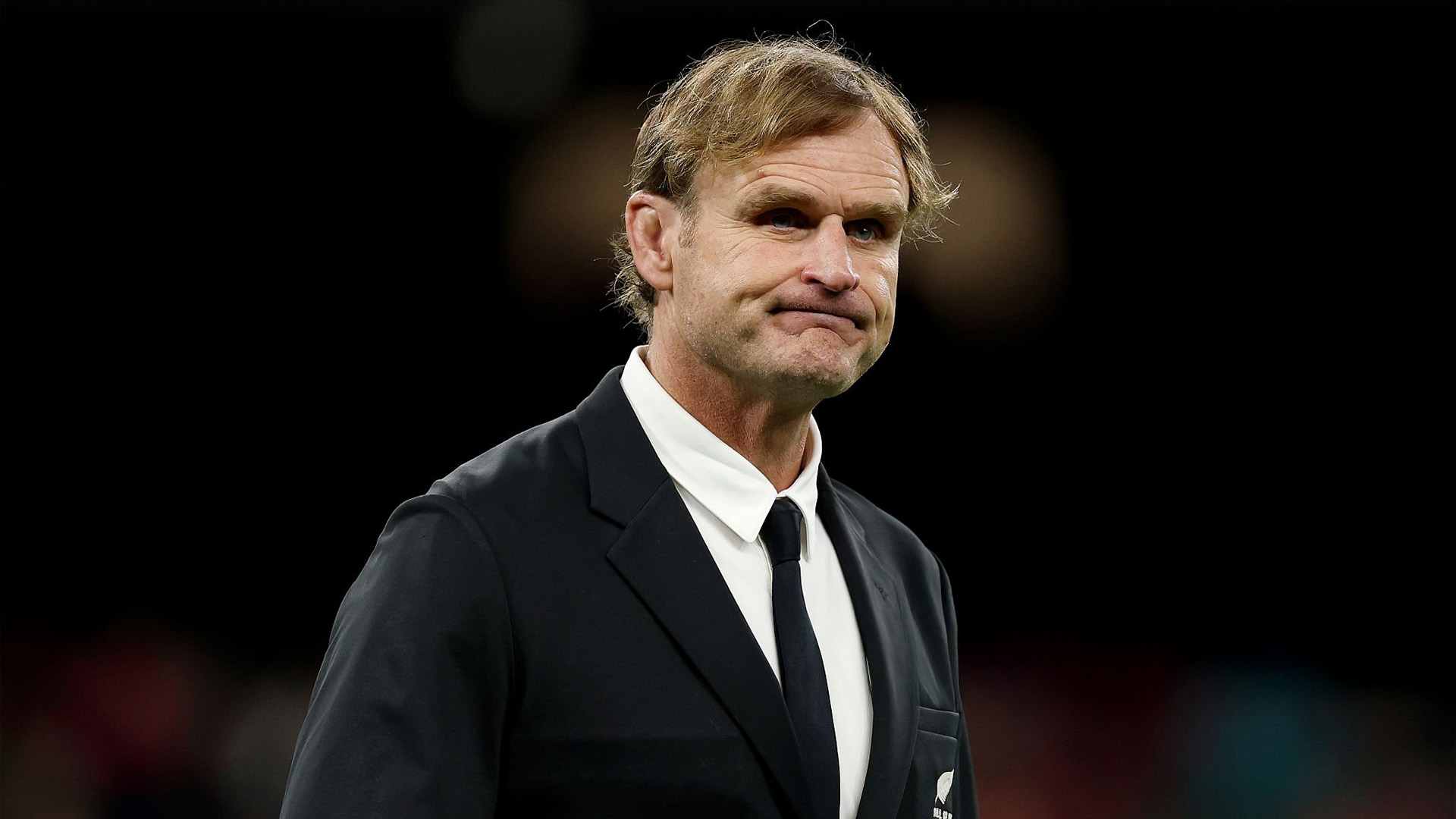 All Blacks head coach Scott Robertson