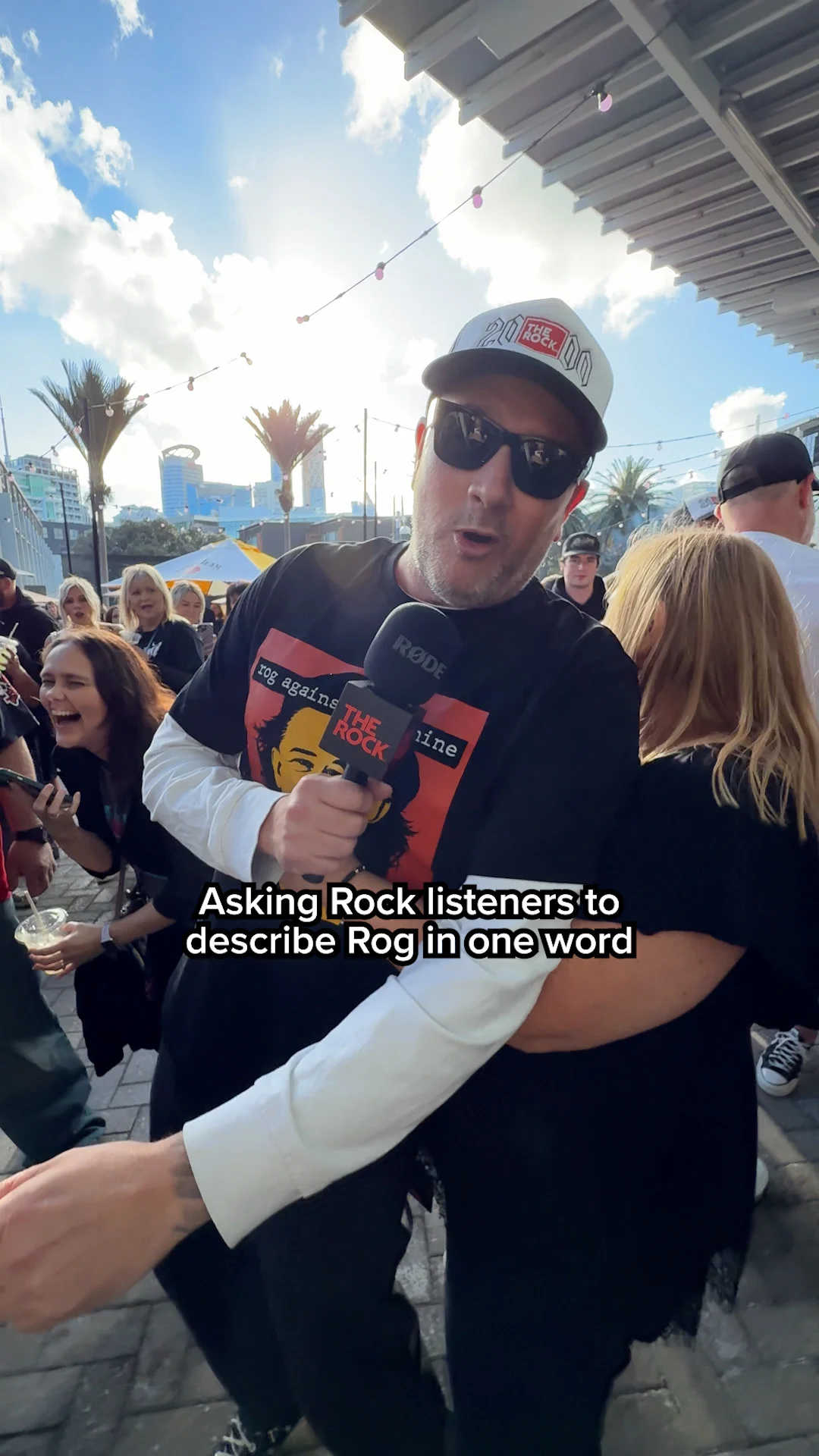 Rock 2000 Punters describe Rog in one word