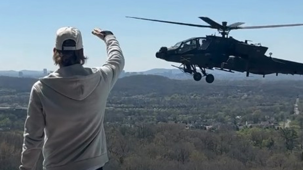 Army briefly suspends helicopter pilots who flew past Kid Rock's home