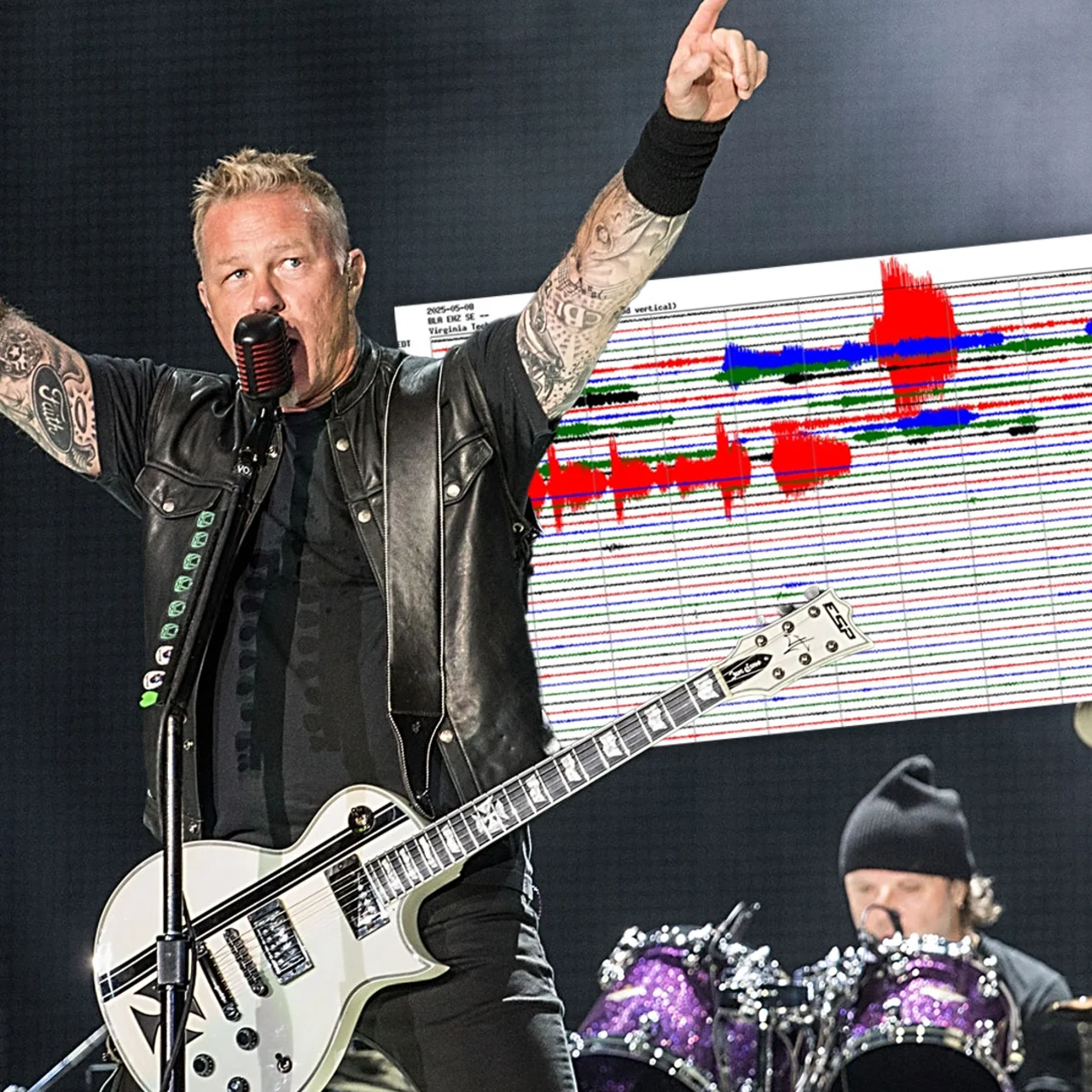 Mini Metalliça ‘Metallica Quake’: Metallica trigger mini earthquake during ‘Enter ...