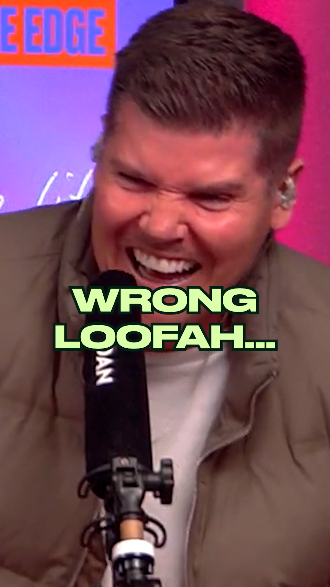Wrong loofah...