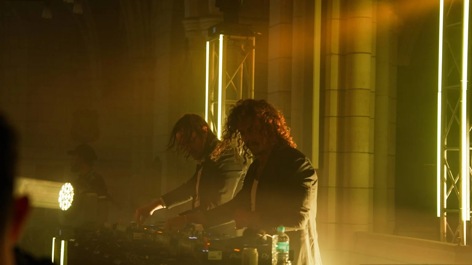 Peking Duk perform at St Matthews church.
