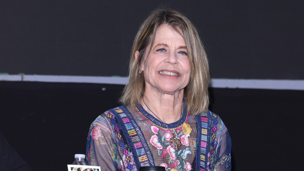 Linda Hamilton shares personal link to role as woman with dementia