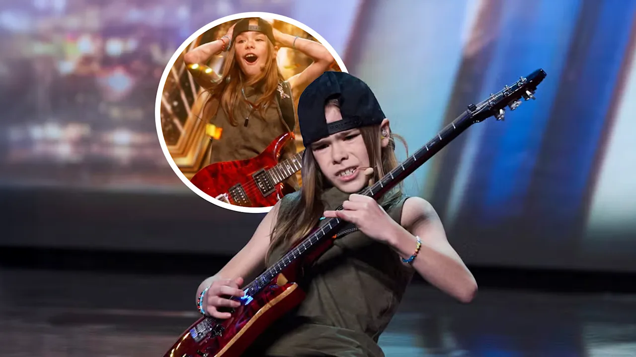 11 year old guitarist nails AC/DC, Van Halen and Queen to win Golden ...