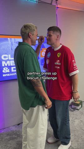 Partner press up challenge...