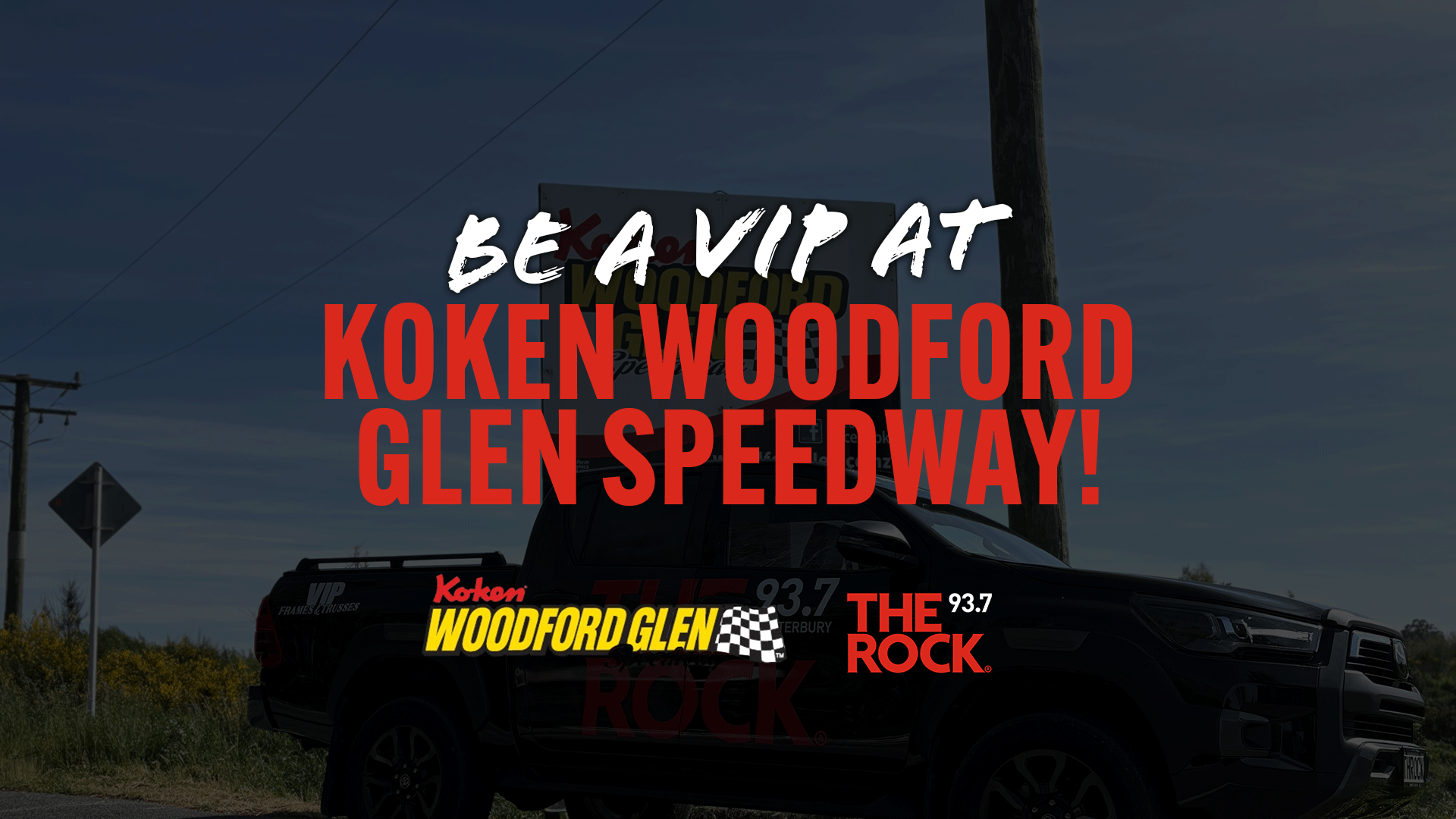 Be the ULTIMATE VIP at Woodford Glen Speedway This Season