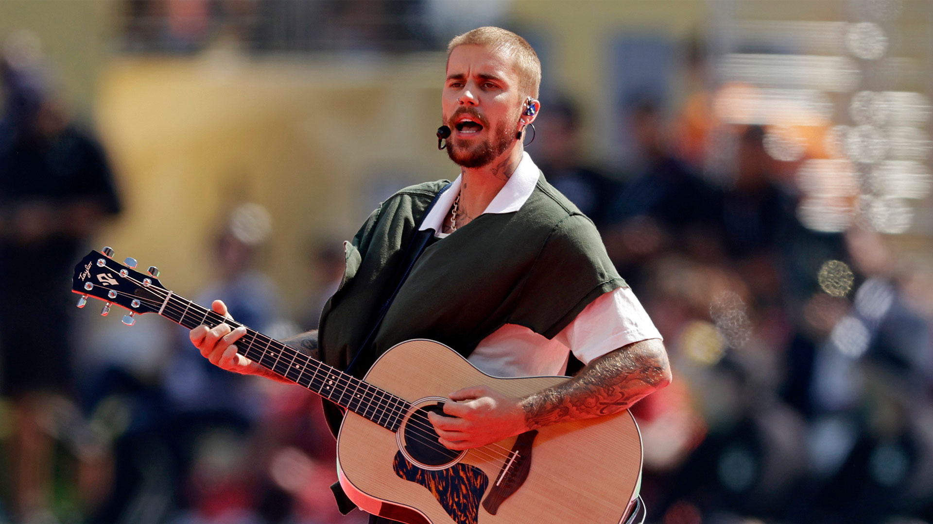 BTS, Bieber and a Muppet on drums: The first EVER World Cup halftime show 