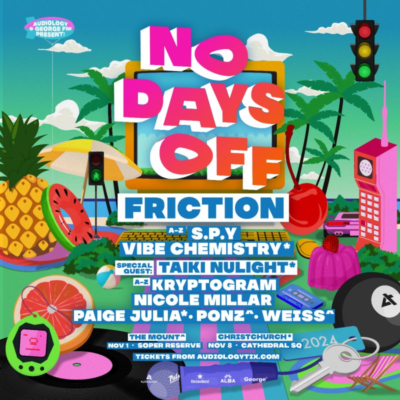 FM presents No Days Off 2024 Events rova