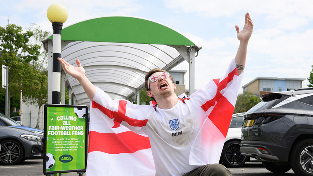 Asda offers free shirt swap if England or Scotland exit before final