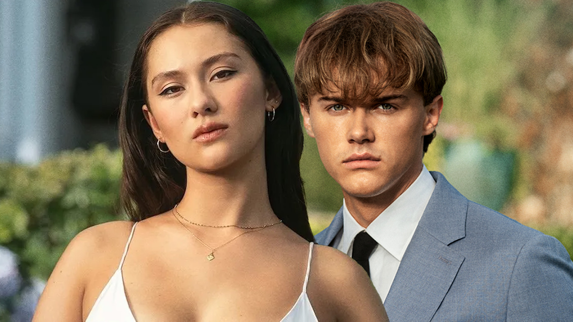 Belly and Conrad from 'The Summer I turned Pretty'.